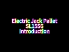 1500kg 3000kg Listrik Power Palet Jack Truk Pedestrian Angkat Tinggi 200mm